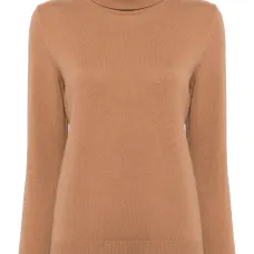 Джемпер с высоким воротником