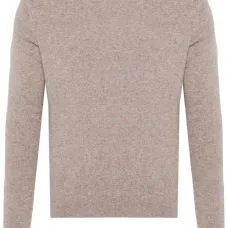 Свитер с круглым вырезом