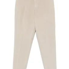 Зауженные вельветовые брюки