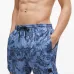 Плавки-шорты с цветочным принтом