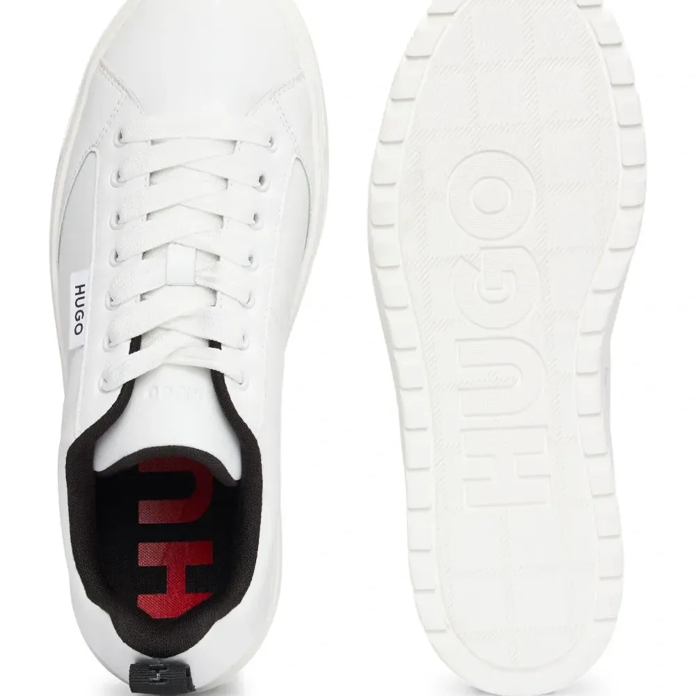 Кроссовки на платформе с логотипом