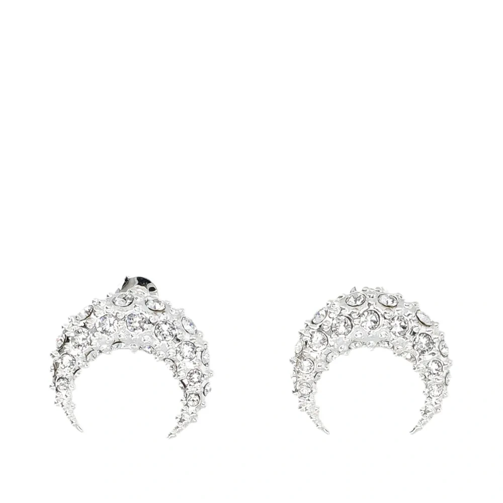 Маленькая серьга Moon со стразами