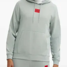 Худи с нашивкой-логотипом