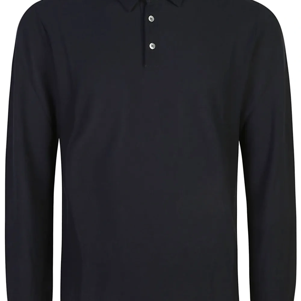 Рубашка поло с длинными рукавами