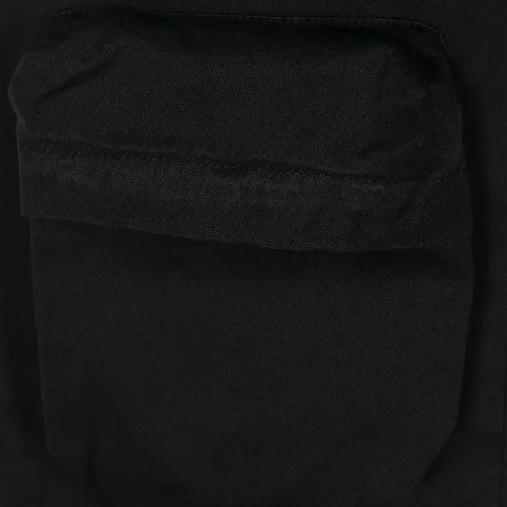 Брюки карго с вышитым логотипом