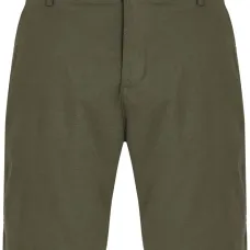 Льняные шорты строгого кроя