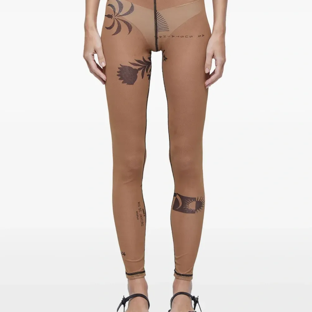 Прозрачные легинсы Rio