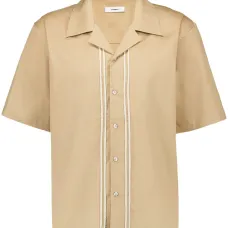 Рубашка с плетеной отделкой