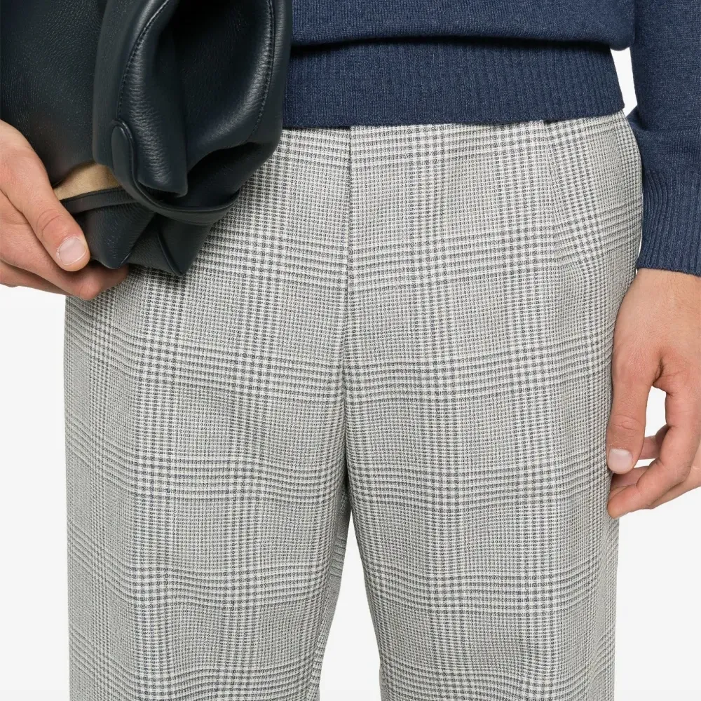 Брюки в клетку тартан Брюки в клетку тартан