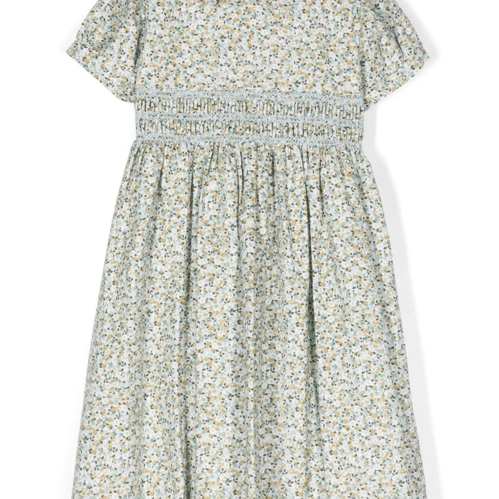 Платье с цветочным принтом