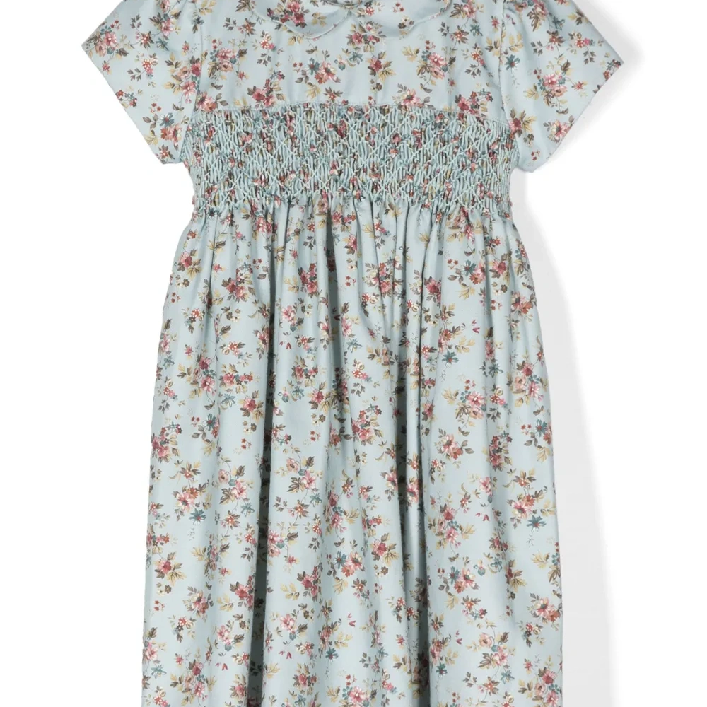 Платье с цветочным принтом