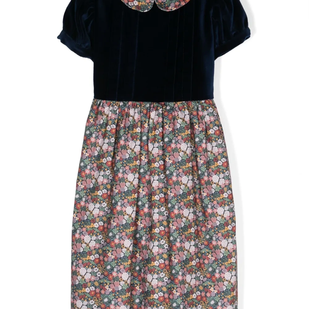 Платье с цветочным принтом