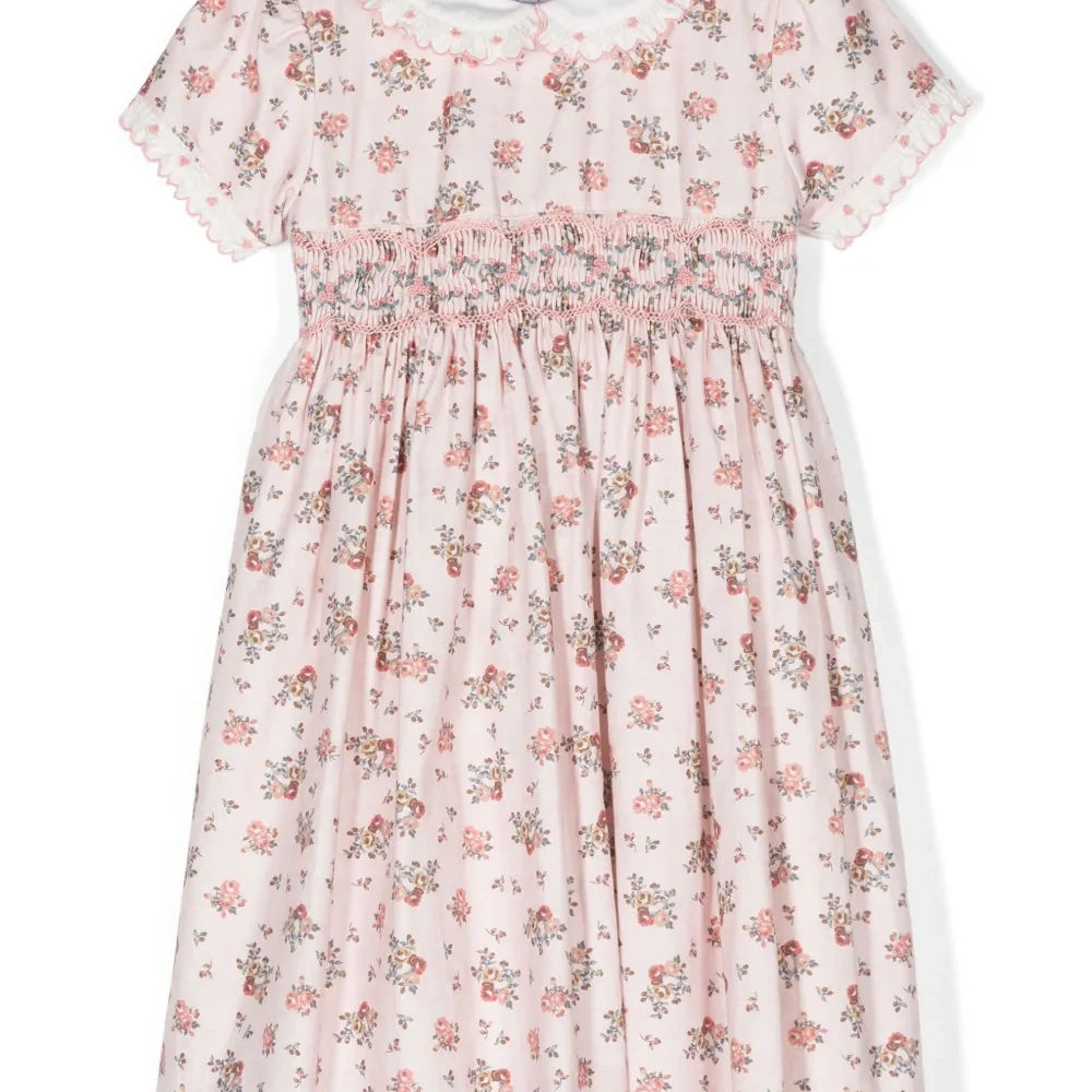 Платье с цветочным принтом