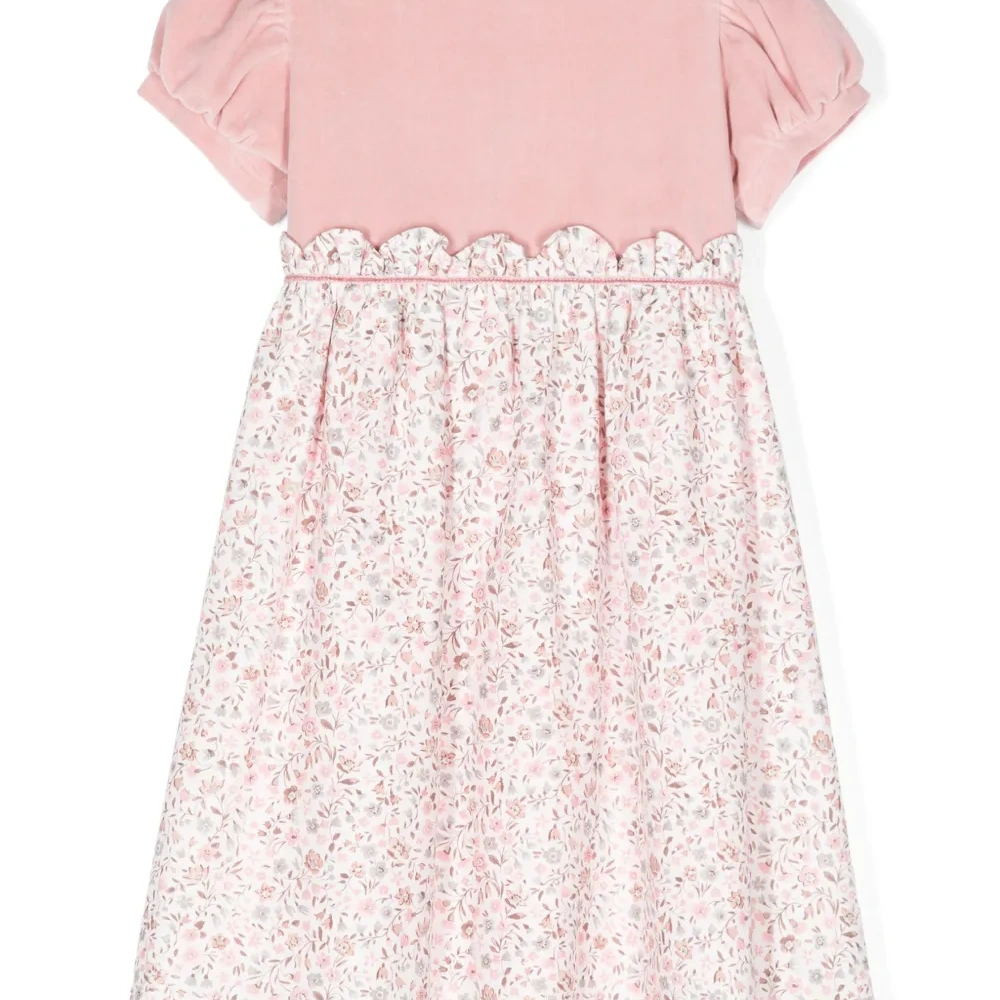 Платье с цветочным принтом