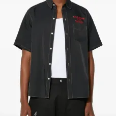 рубашка с принтом