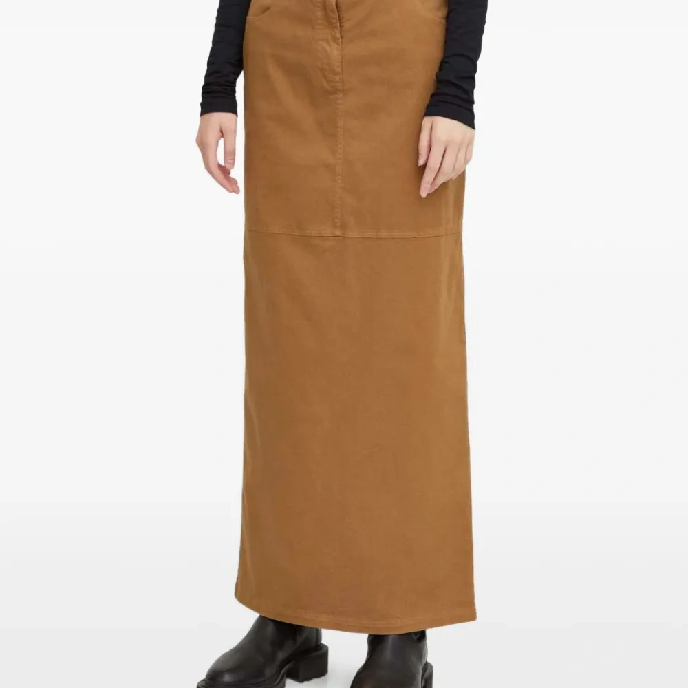 Макси-юбка на пуговицах