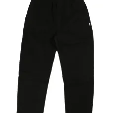 Embroidered-logo trousers
