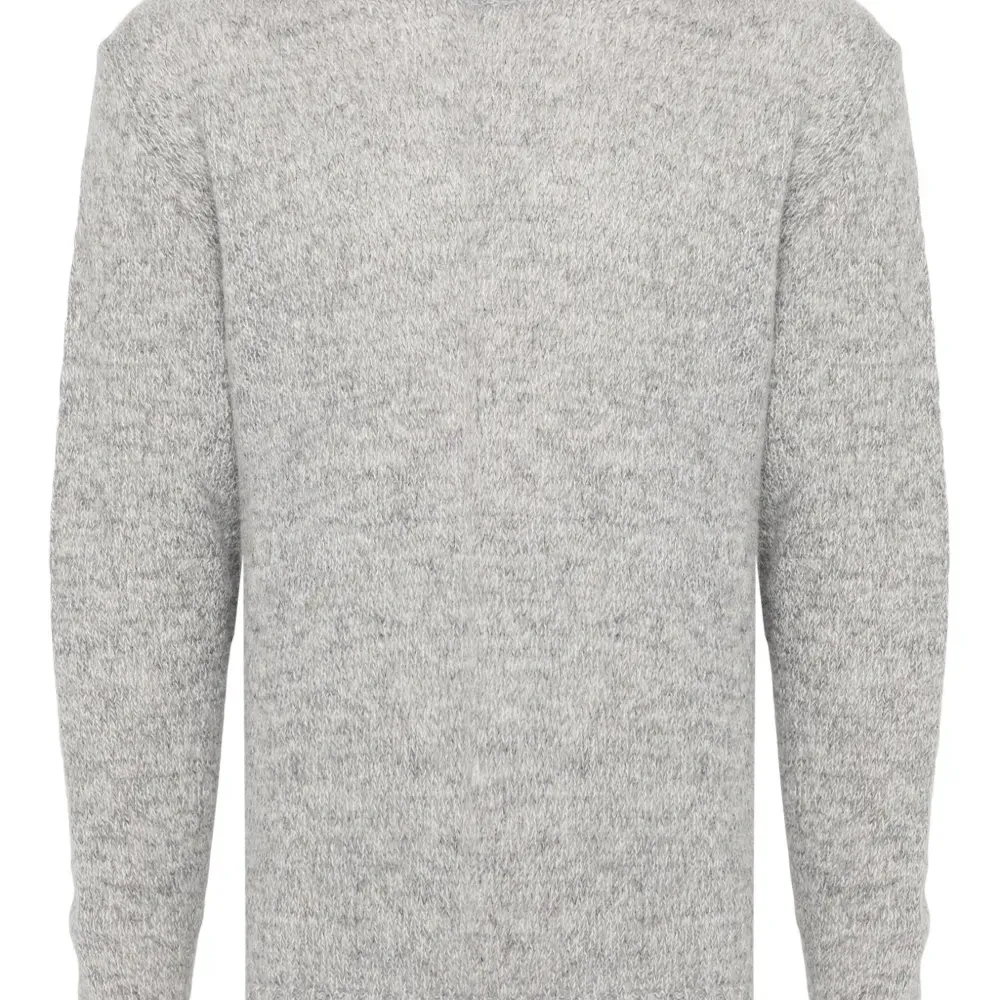 меланжевый джемпер