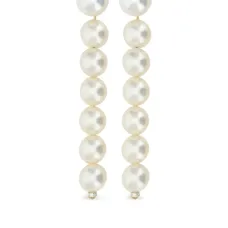 Серьги-подвески с жемчугом