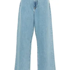 Широкие джинсы с заниженной талией