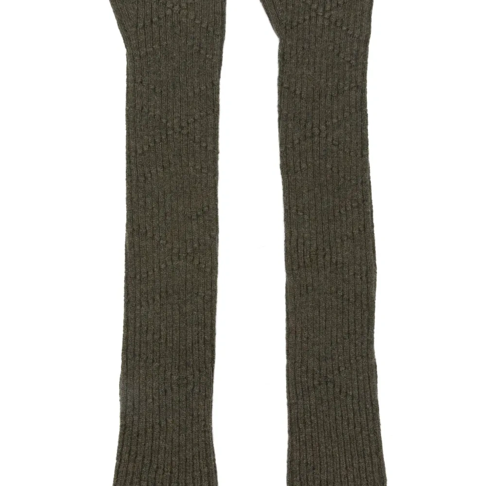 Кашемировые перчатки-митенки