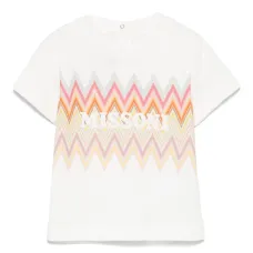 Футболка с узором шеврон
