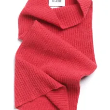 Кашемировый снуд в рубчик