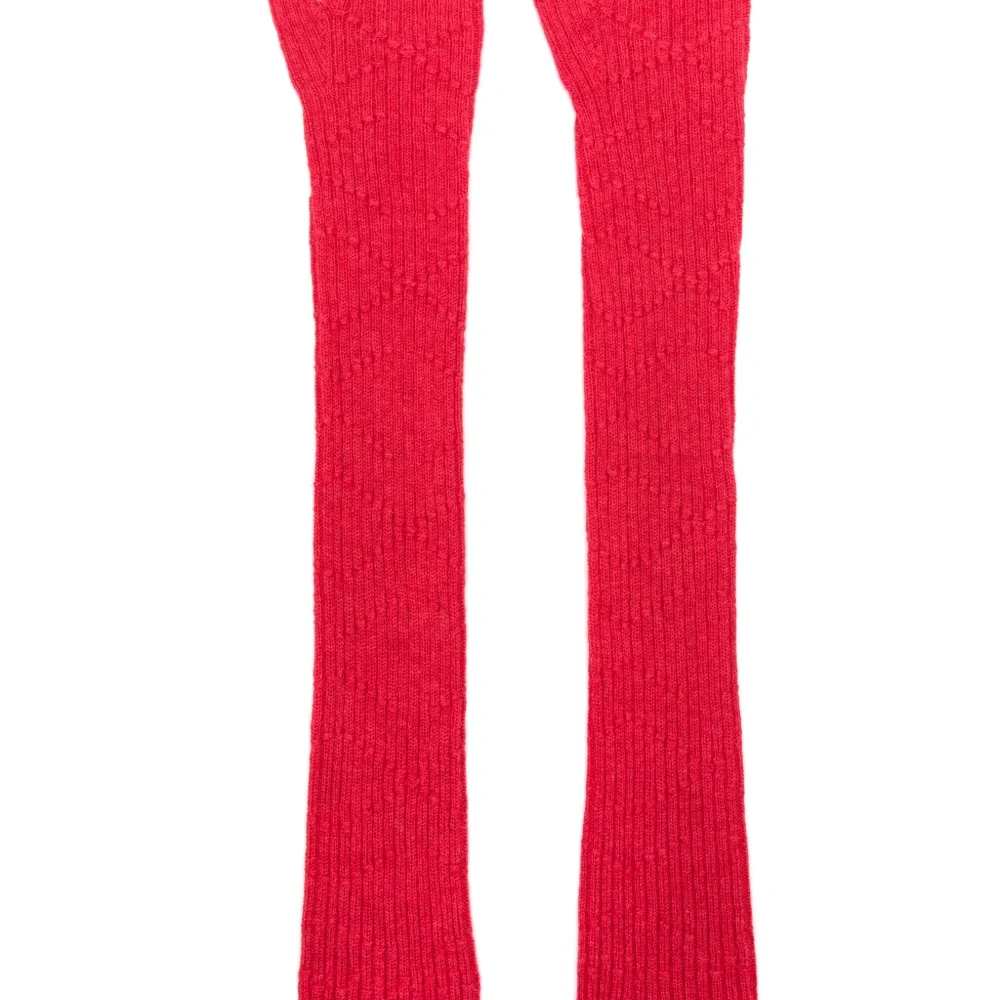 Кашемировые перчатки-митенки