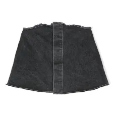 Джинсовый топ с необработанными краями