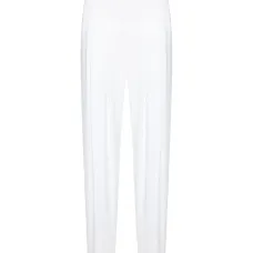 Брюки с завышенной талией и складками