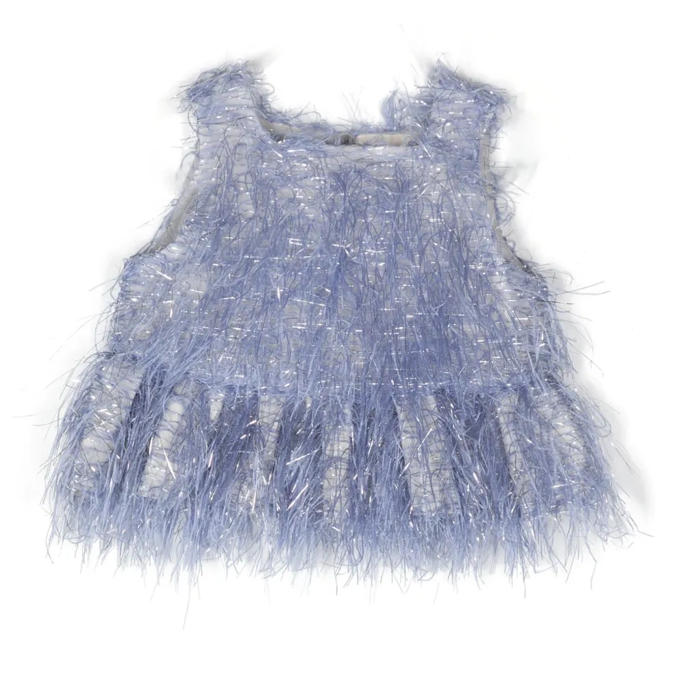 Топ с бахромой