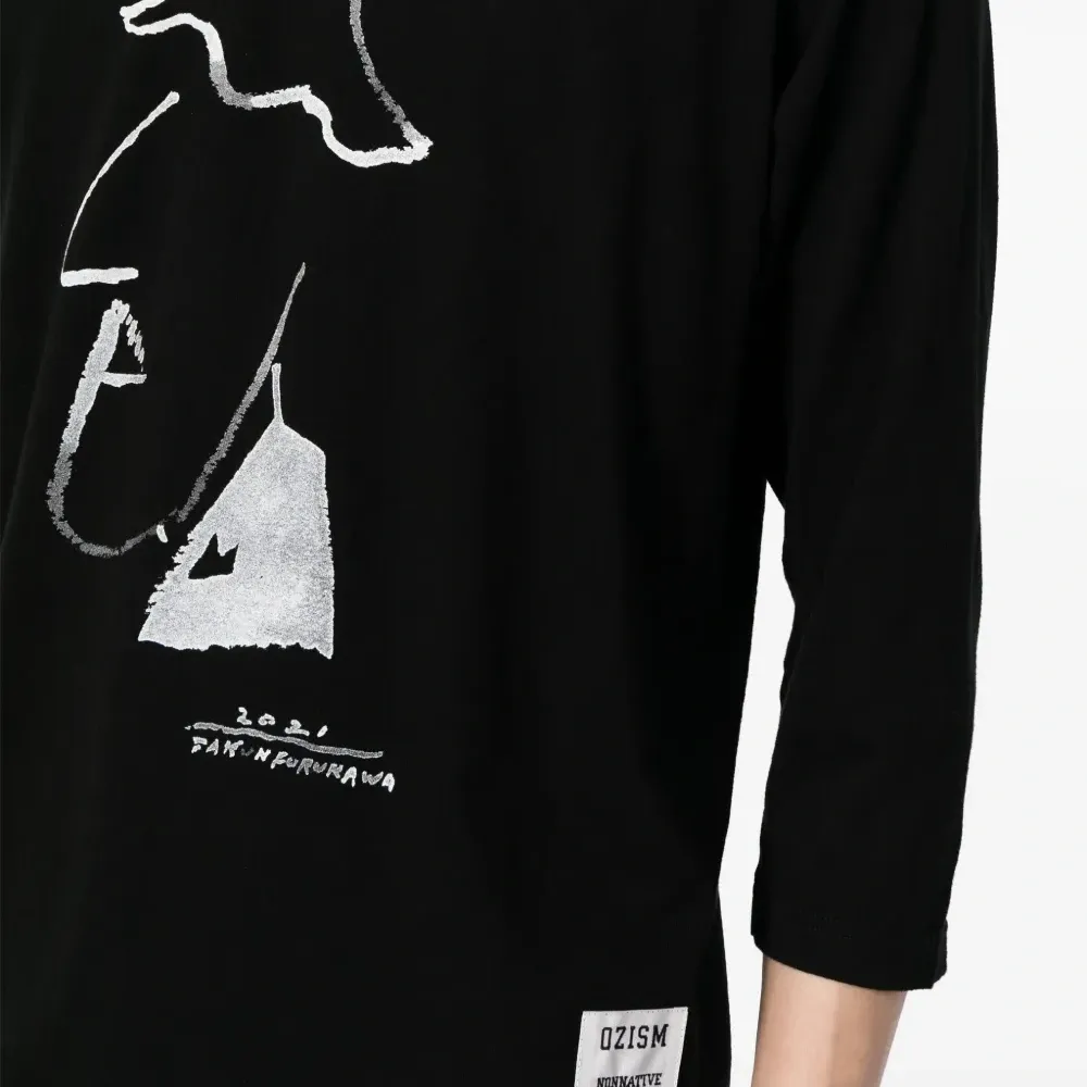 Футболка с графичным принтом из коллаборации с nonnative Футболка с графичным принтом из коллаборации с nonnative