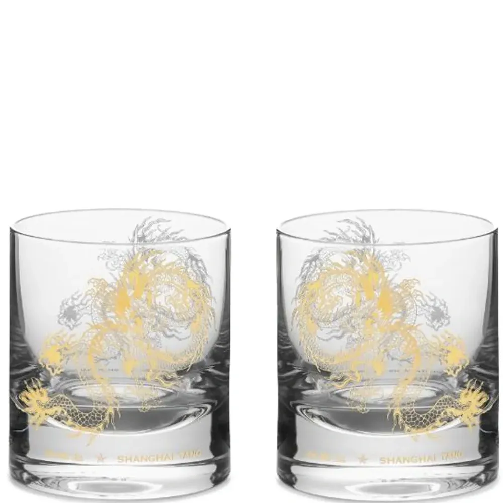 Набор Dragon из двух бокалов для виски