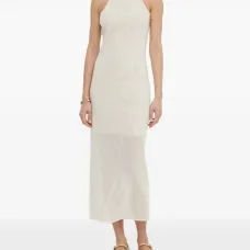 Платье миди без рукавов