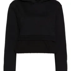 Многослойное худи с искусственным жемчугом