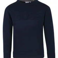 Джемпер с тисненым логотипом