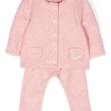 Комплект из кардигана и легинсов с кружевом Комплект из кардигана и легинсов с кружевом