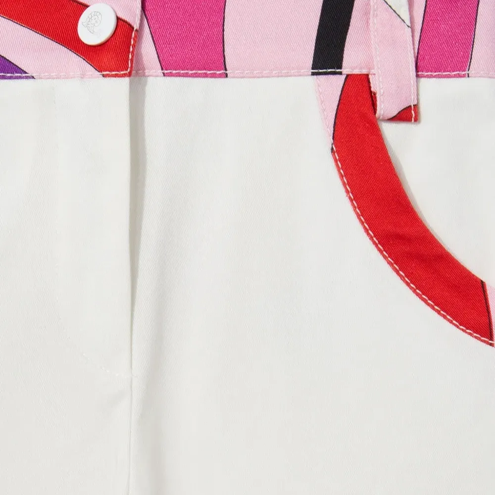 Брюки с принтом Marmo