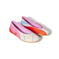 Балетки с принтом Marmo