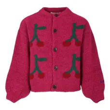 Кардиган вязки интарсия