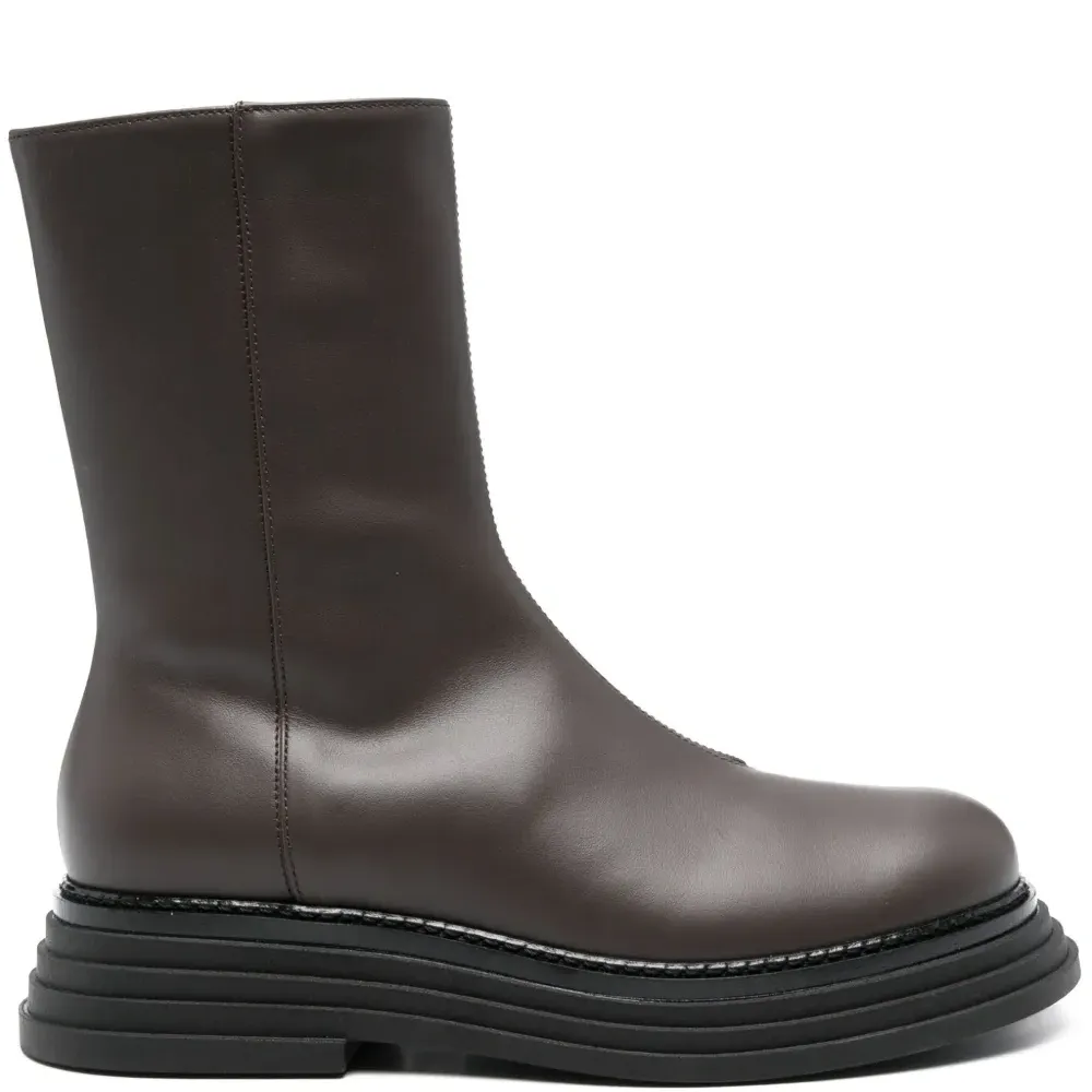 Кожаные ботинки Кожаные ботинки