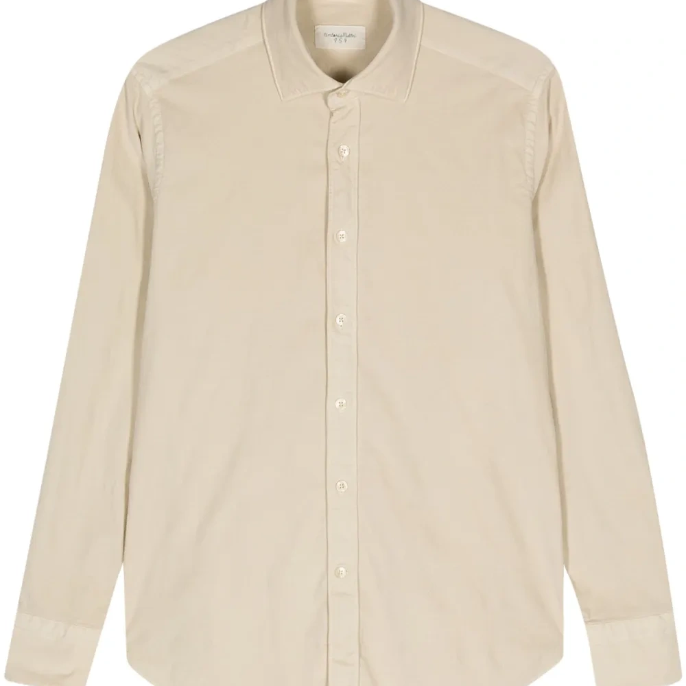 Вельветовая рубашка pinwale