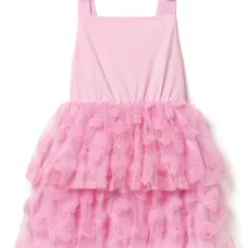 Платье из тюля с пайетками