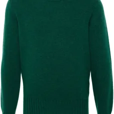 Свитер с круглым вырезом