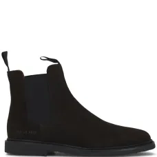 Замшевые ботинки