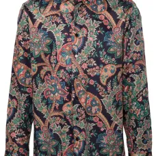 Рубашка с принтом пейсли