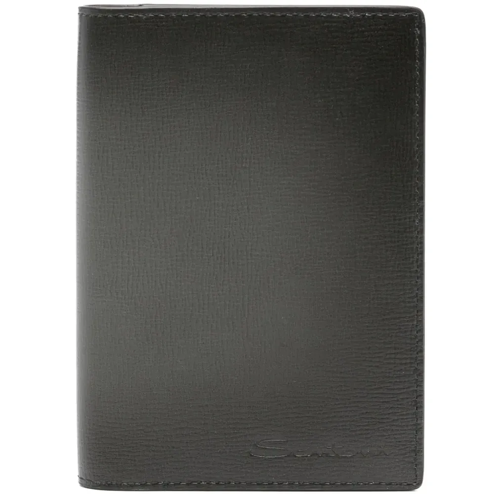 Кошелек с тисненым логотипом