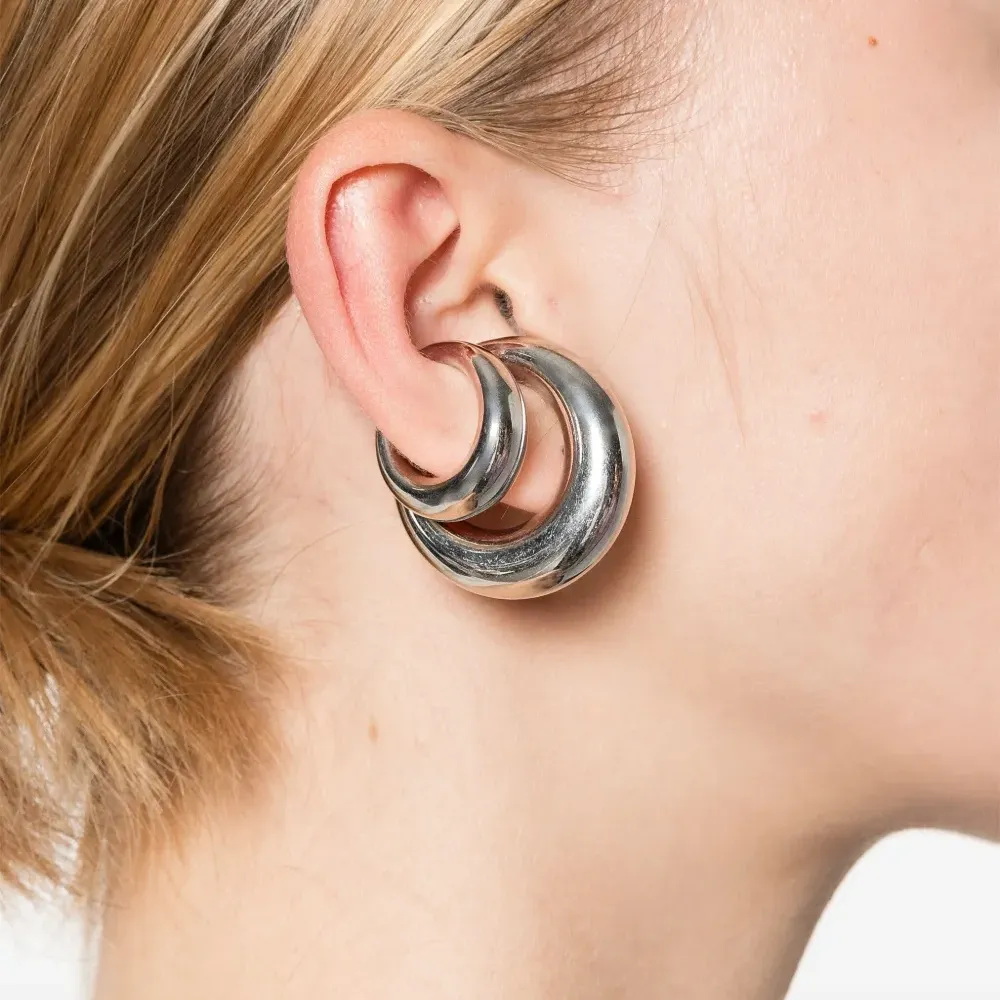 Серьги-каффы Circles