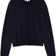 Кардиган с круглым вырезом