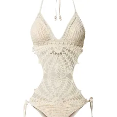 Бикини в технике кроше с вырезами